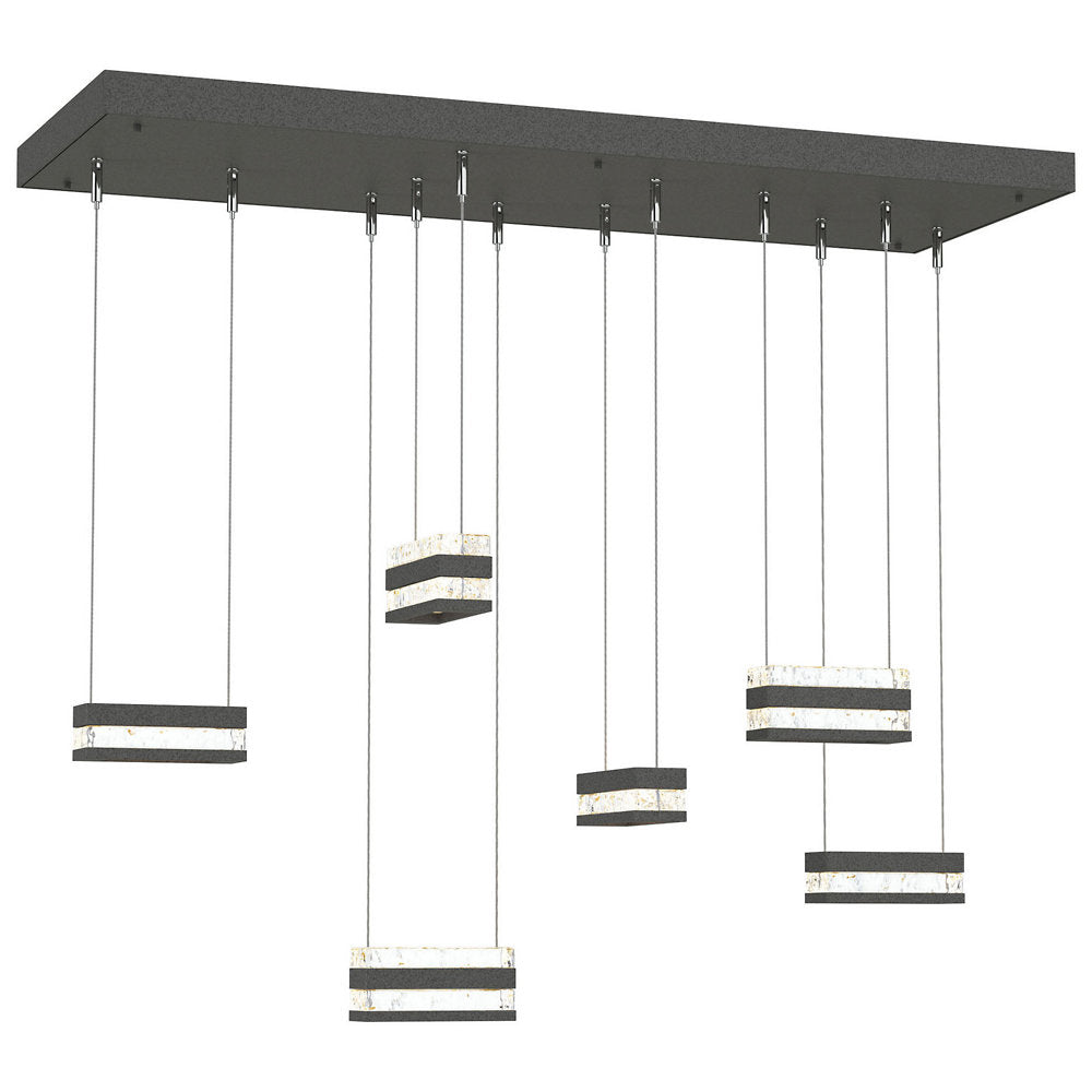 Stacks Rectangular LED Multi-Light Pendant