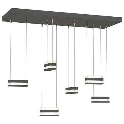 Stacks Rectangular LED Multi-Light Pendant