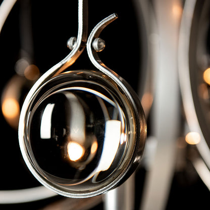 Optic 8-Light Oval Pendant