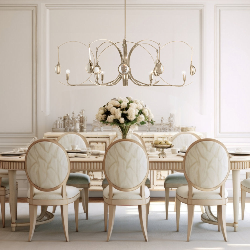 Optic 8-Light Oval Pendant