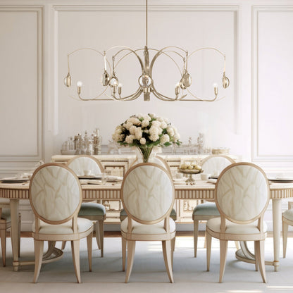 Optic 8-Light Oval Pendant