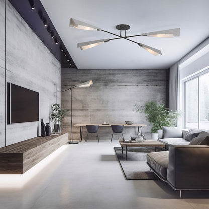 Vertex Pendant/Semi-Flushmount