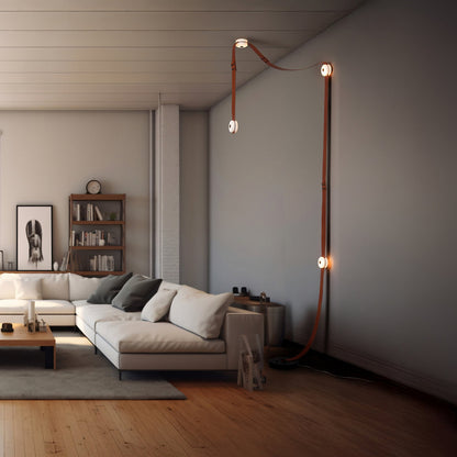 SNAPS Floor-to-Ceiling Plug-in LED Lamp