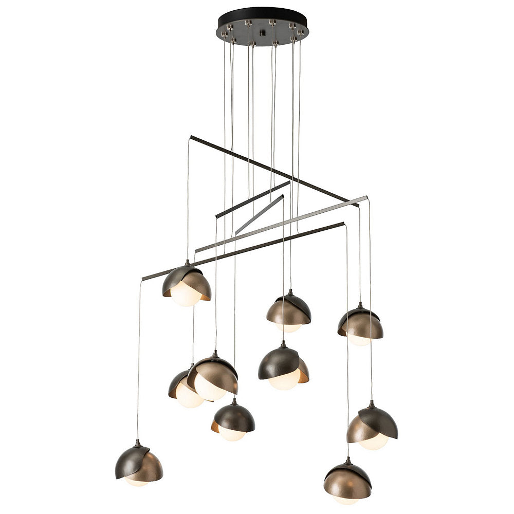 Brooklyn 10-Light Double Shade Multi-Light Pendant