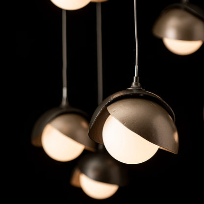 Brooklyn 10-Light Double Shade Multi-Light Pendant
