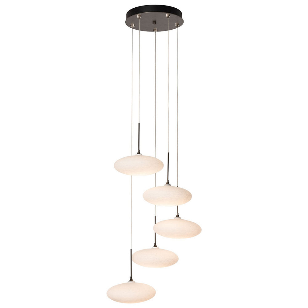 Clouds Round Multi-Light Pendant
