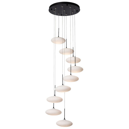 Clouds Round Multi-Light Pendant