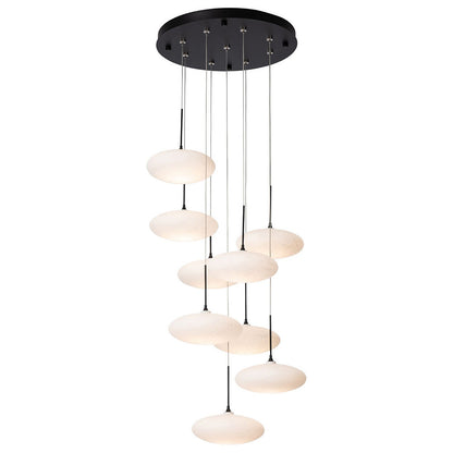 Clouds Round Multi-Light Pendant