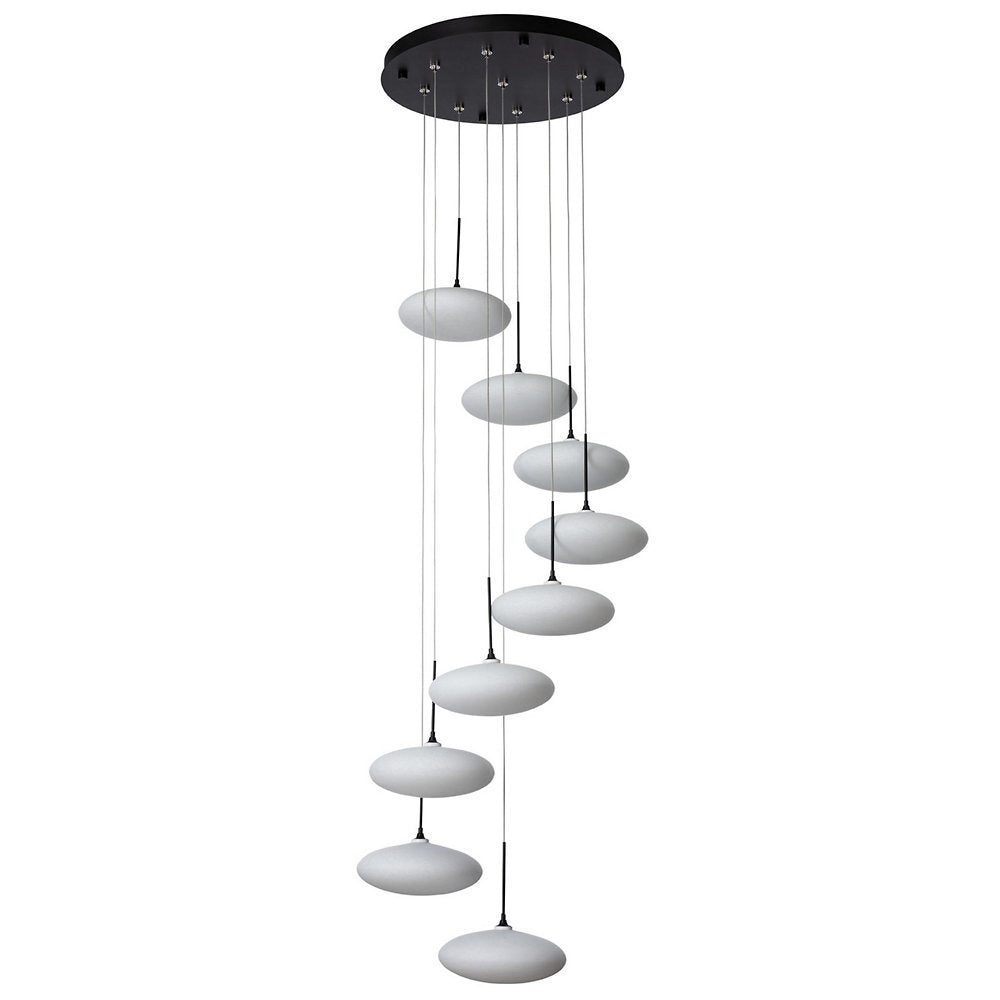 Clouds Round Multi-Light Pendant