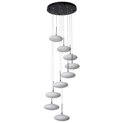 Clouds Round Multi-Light Pendant