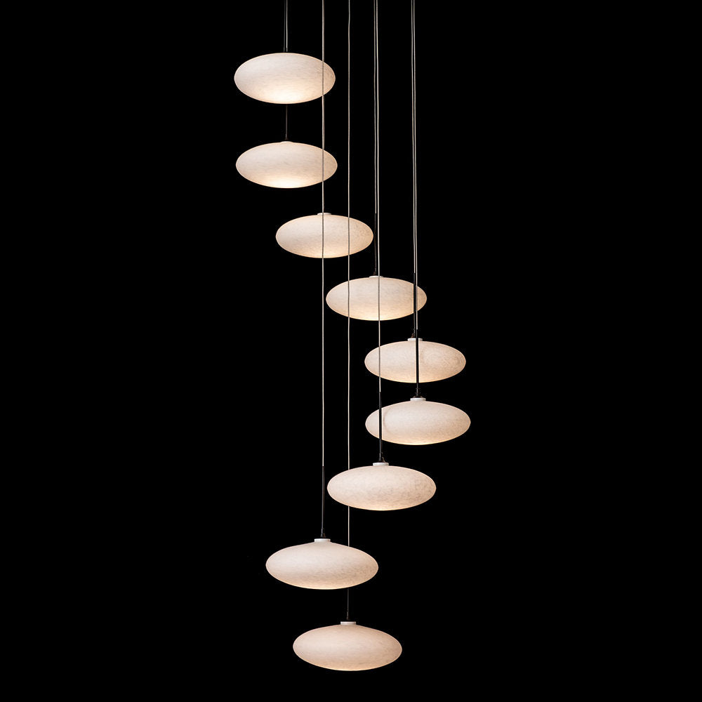 Clouds Round Multi-Light Pendant