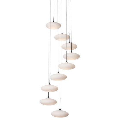 Clouds Round Multi-Light Pendant