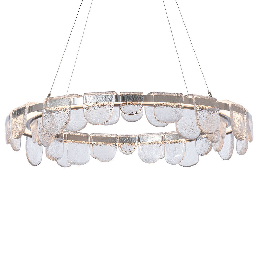 Riverbed Circular LED Pendant