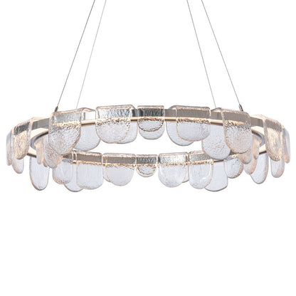 Riverbed Circular LED Pendant
