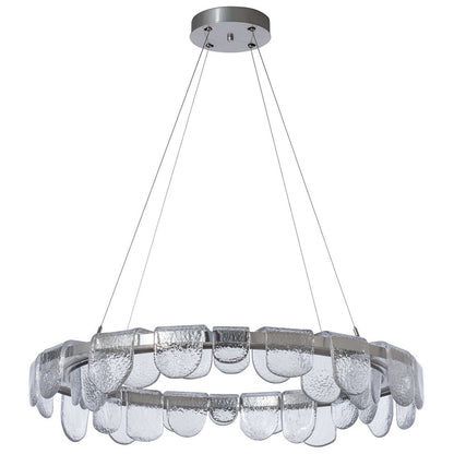 Riverbed Circular LED Pendant
