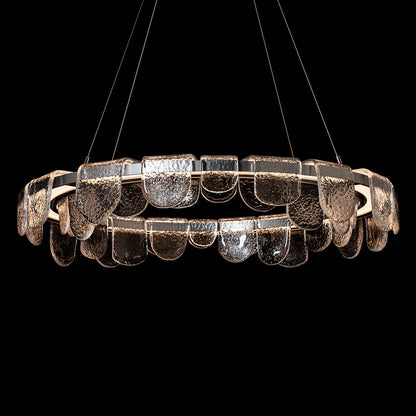 Riverbed Circular LED Pendant