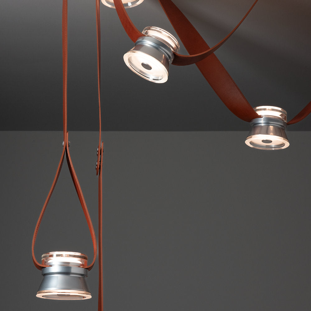 SNAPS 12-Light LED Pendant with Metal Cones