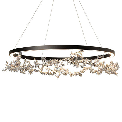 Coral LED Ring Pendant