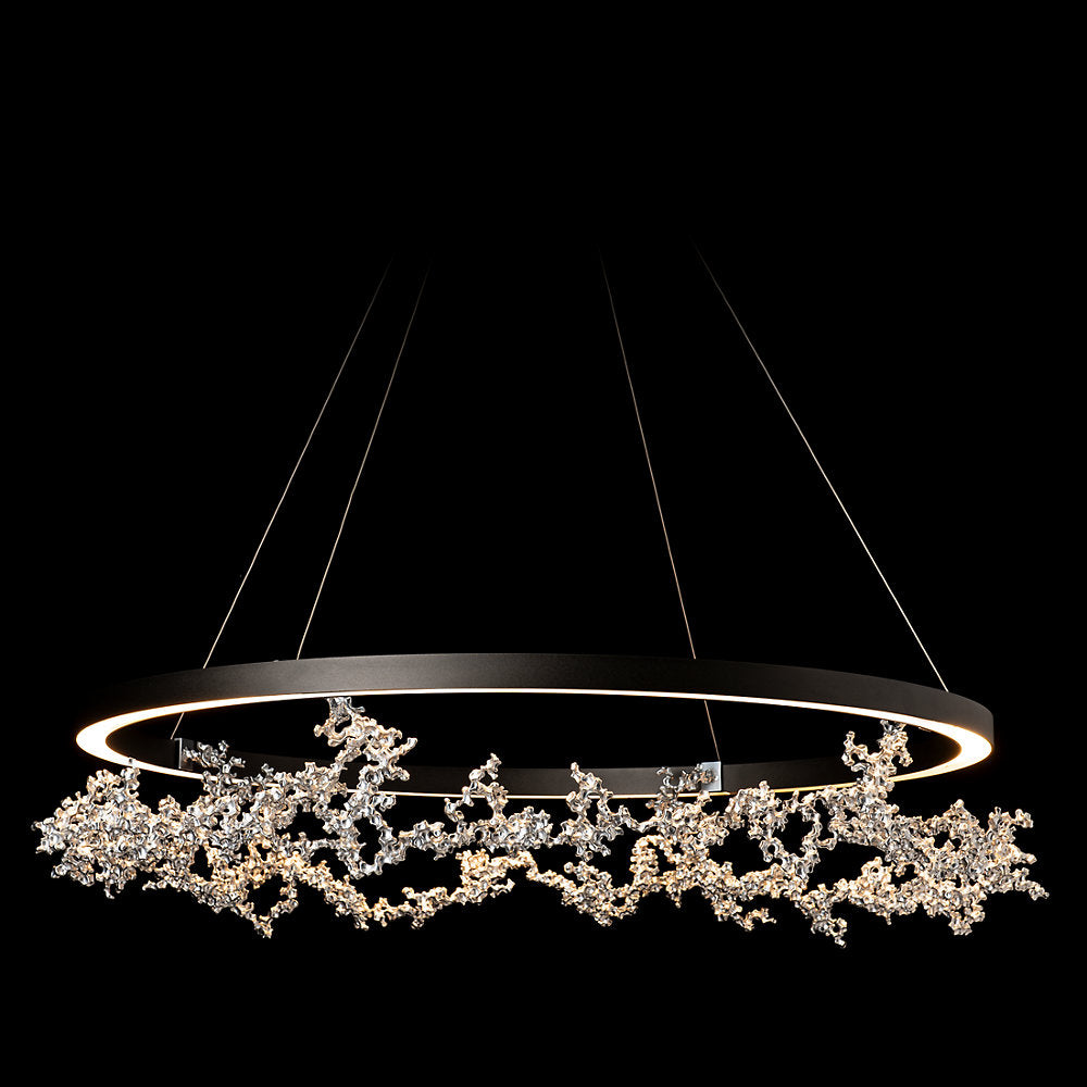 Coral LED Ring Pendant