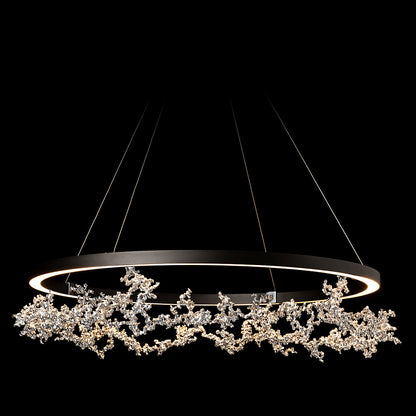 Coral LED Ring Pendant