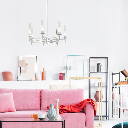 Truss Round Chandelier