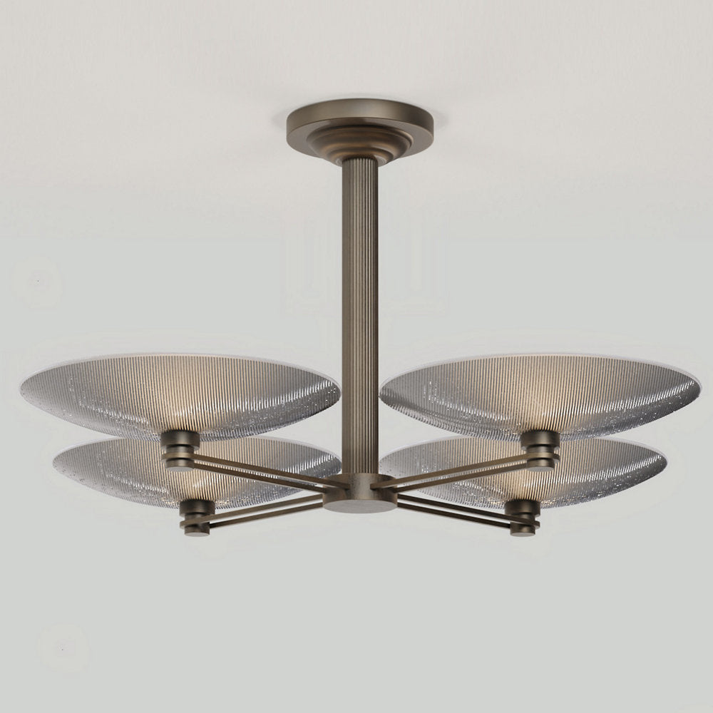 Nostal LED Semi-Flushmount