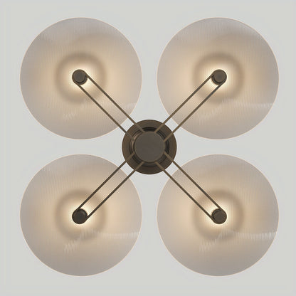 Nostal LED Semi-Flushmount