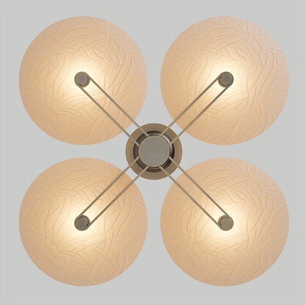 Nostal LED Semi-Flushmount
