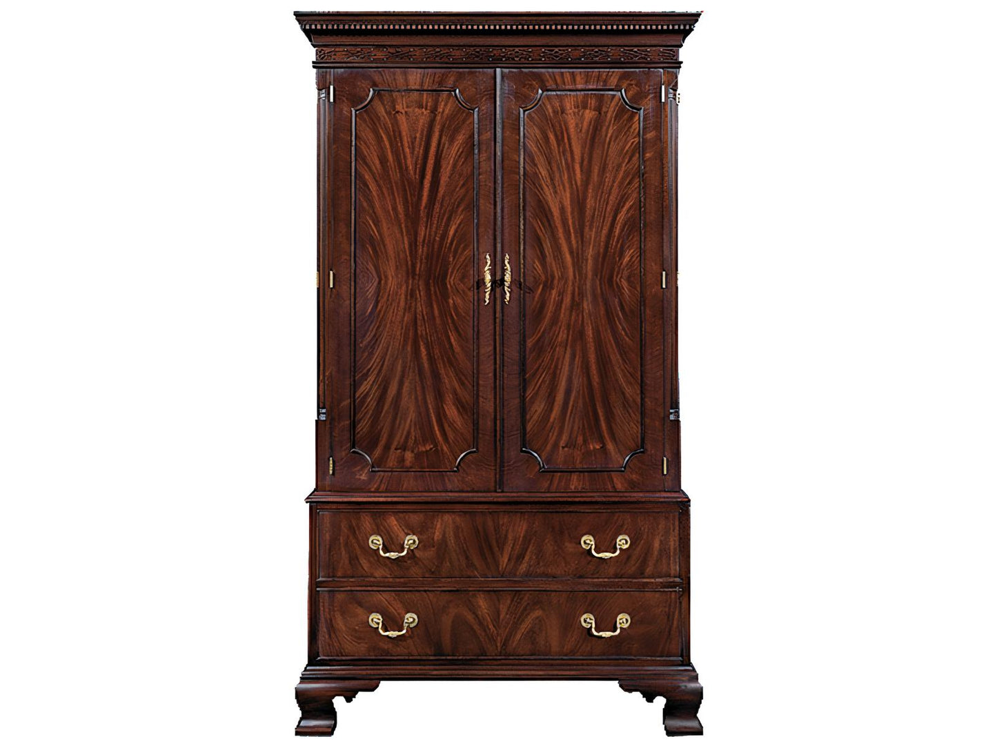 Traditional Mahogany Armoire