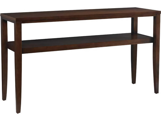 Rectangular Glass Top Console Table