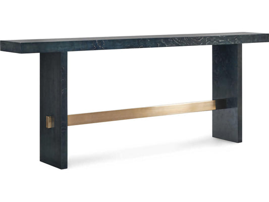 Grangier Rectangular Wood India Ink Console Table