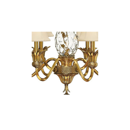 Plantation Single-Tier Chandelier