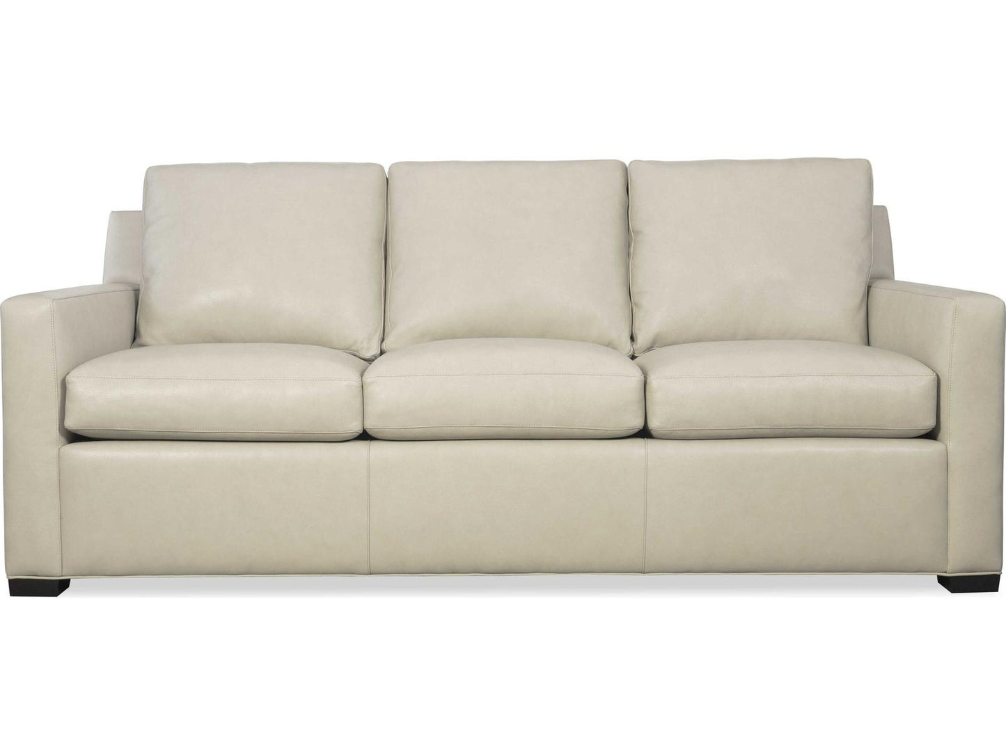 H&M Home 3-Seat Fergus Bisque Leather Sofa