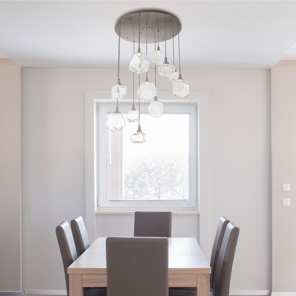 Gem Round LED Multi-Light Pendant