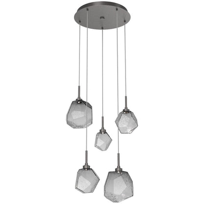 Gem Round LED Multi-Light Pendant