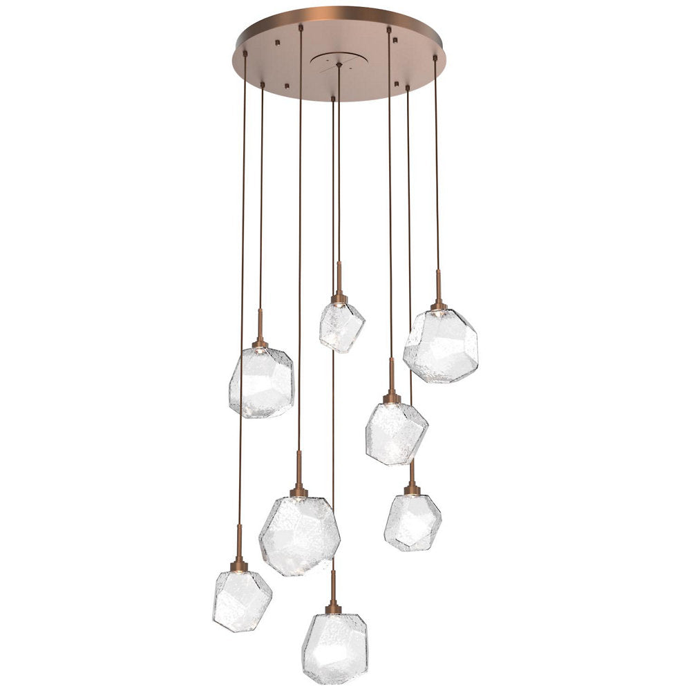 Gem Round LED Multi-Light Pendant
