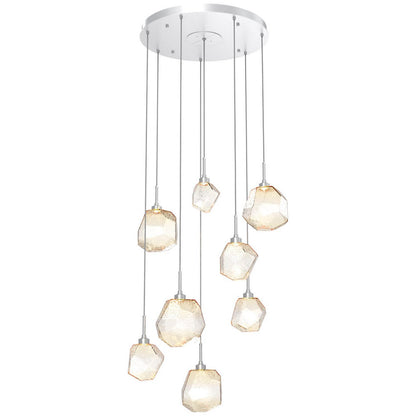 Gem Round LED Multi-Light Pendant