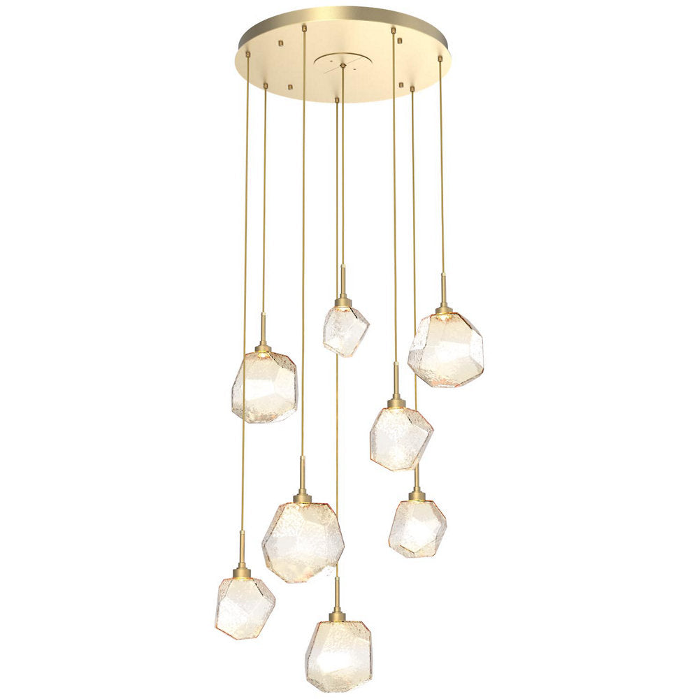 Gem Round LED Multi-Light Pendant