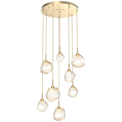 Gem Round LED Multi-Light Pendant