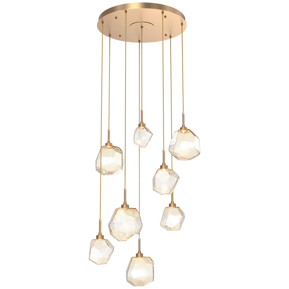 Gem Round LED Multi-Light Pendant