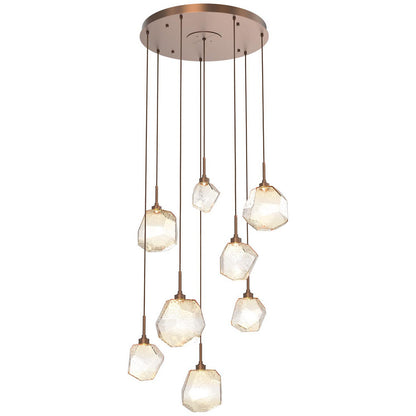 Gem Round LED Multi-Light Pendant