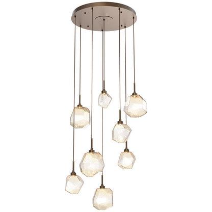 Gem Round LED Multi-Light Pendant
