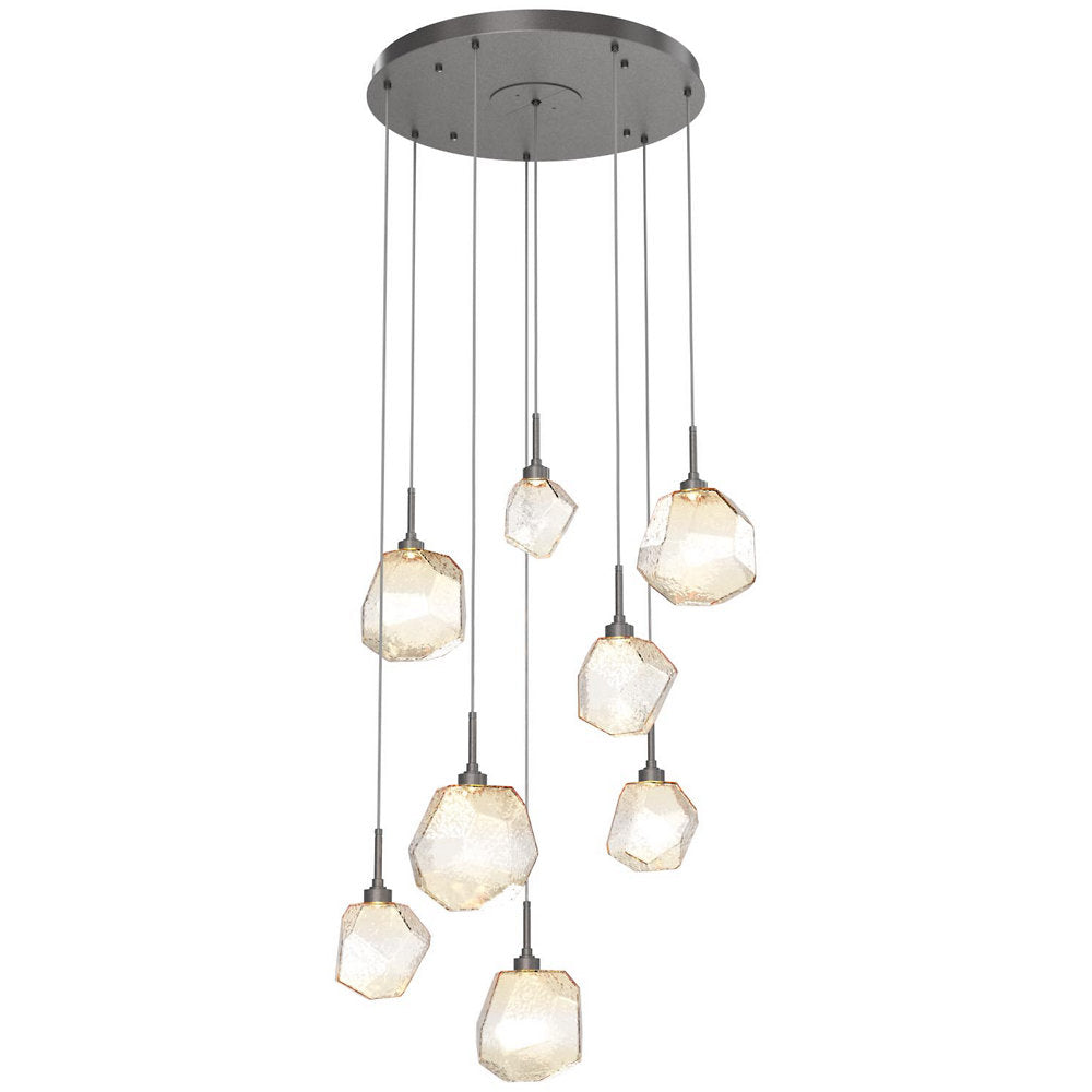 Gem Round LED Multi-Light Pendant