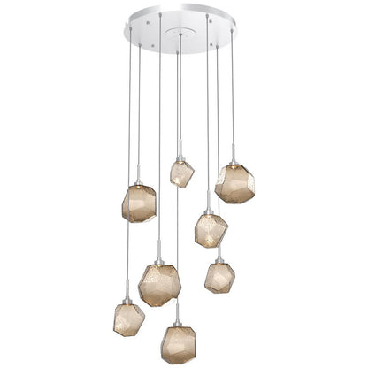 Gem Round LED Multi-Light Pendant