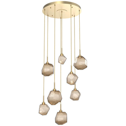Gem Round LED Multi-Light Pendant