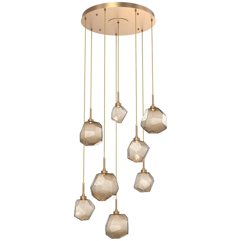 Gem Round LED Multi-Light Pendant