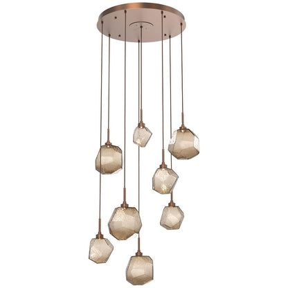 Gem Round LED Multi-Light Pendant
