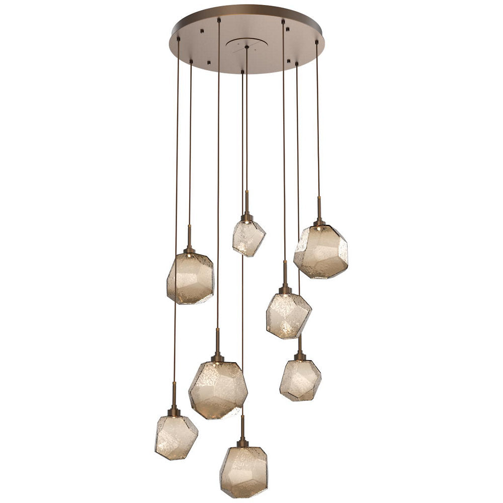 Gem Round LED Multi-Light Pendant