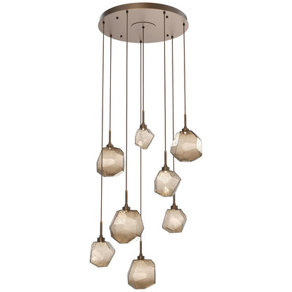 Gem Round LED Multi-Light Pendant