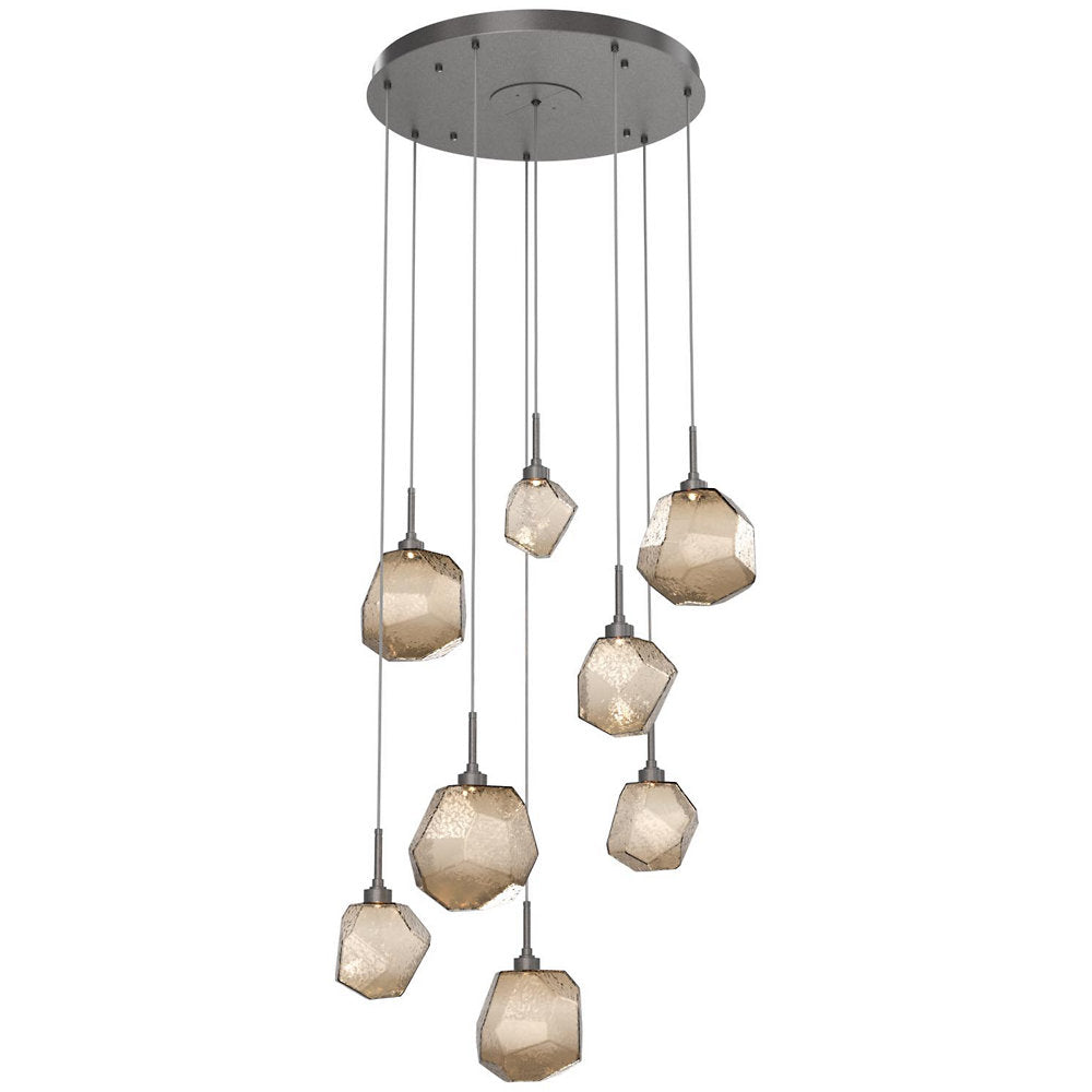 Gem Round LED Multi-Light Pendant